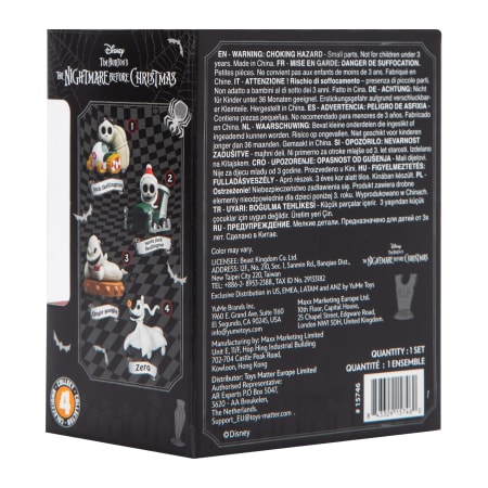 Disney Tim Burton's The Nightmare Before Christmas Pull-Back Toy