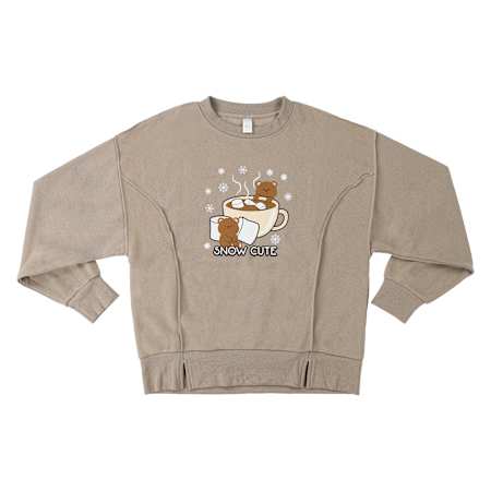 THE TOE Embarkment sweatshirt S ブラウン Embankment Sweatshirt – THE TOÉ