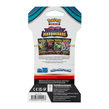 half booster box twilight masquerade Pokemon main image 1