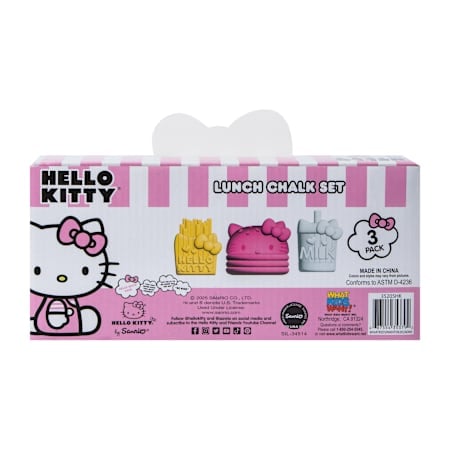 Hello Kitty® Lunch Chalk Set 3-Pack | Five Below