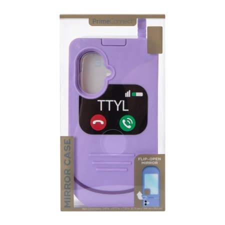 iPhone 16 Flip-Open Mirror Phone Case | Five Below iPhone 16 Flip-Open Mirror Phone Case | Five Below
