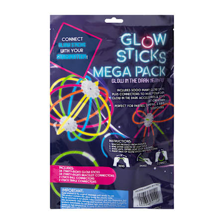 Glow Sticks Mega Pack Set | Five Below