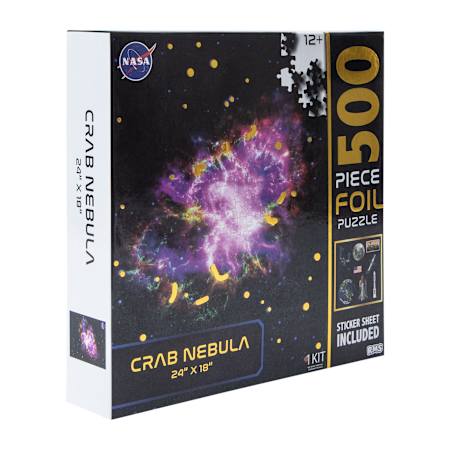 NASA Nebula Foil Puzzle 500-Pieces Kit | Five Below