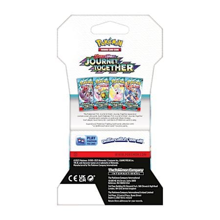 Pokmon Trading Card Game - Scarlet & Violet Journey Together Booster Expansion Pack | Five Below Pokmon Trading Card Game - Scarlet & Violet Journey Together Booster Expansion Pack | Five Below