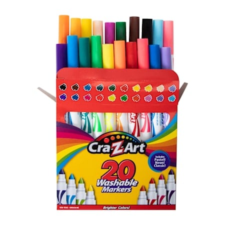 Cra-Z-Art® Washable Markers 20-Count | Five Below Cra-Z-Art® Washable Markers 20-Count | Five Below