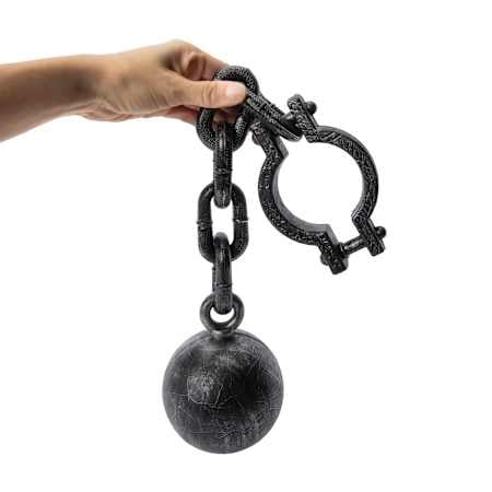 Halloween Plastic Ball & Chain | Five Below