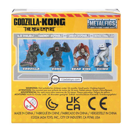 Metalfigs® Godzilla X Kong Die-Cast Figure Keychain | Five Below