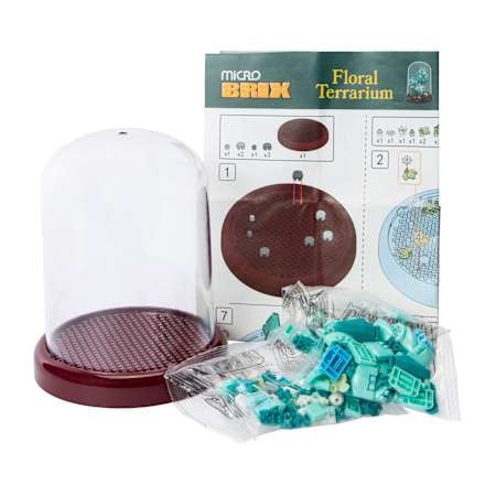 Micro Brix Floral Terrarium Building Blocks Set | Five Below