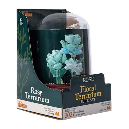 Micro Brix Floral Terrarium Building Blocks Set | Five Below