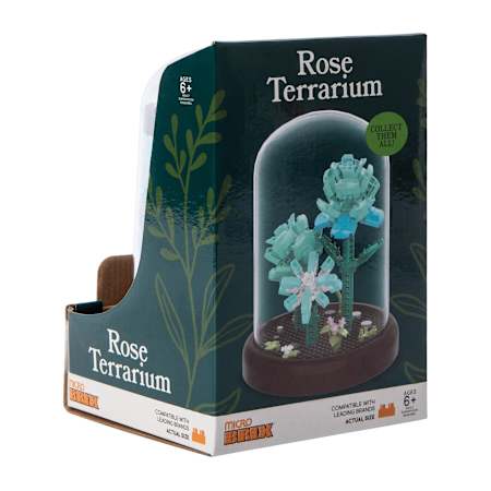 Micro Brix Floral Terrarium Building Blocks Set | Five Below