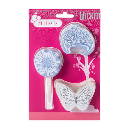 Wicked Bath Fizzies! 3-Pack | Five Below