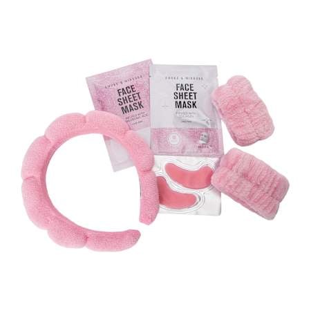 Smoke & Mirrors Pink & Preppy Spa Essentials Collection | Five Below