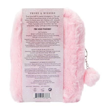 Smoke & Mirrors Glitz & Glow Nourishing Body Trio Bag | Five Below