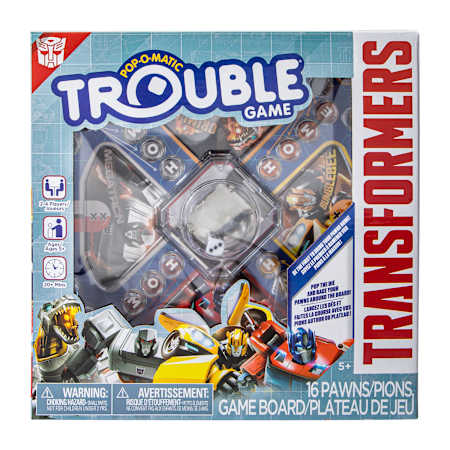 Transformers Pop-O-Matic Trouble Game | Five Below