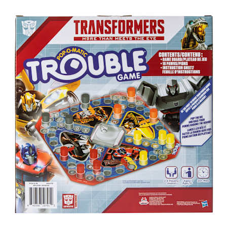 Transformers Pop-O-Matic Trouble Game | Five Below
