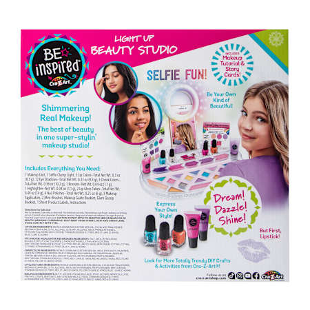 Be Inspired® By Cra-Z-Art® Light Up Beauty Studio Kit | Five Below