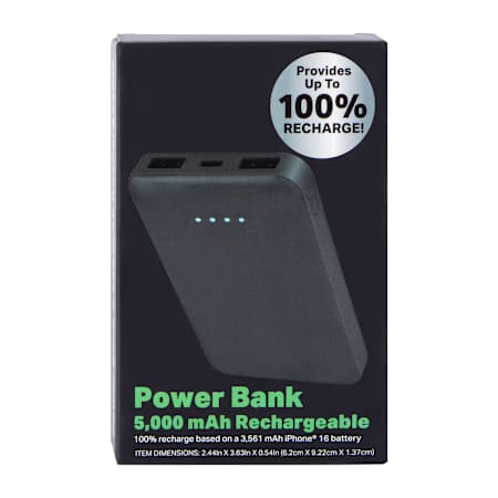 ※kaCASETiFY POWER BANK 5000mAh Rechargeable Power Bank 5000mAh | Five Below
