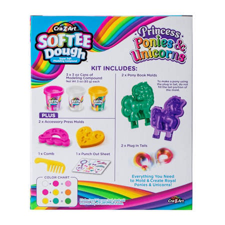 Cra-Z-Art® Softee Dough Princess Ponies & Unicorns Set | Five Below