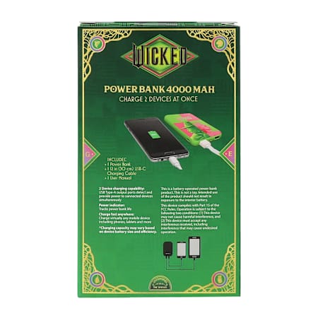 Wicked Power bank 4000MAh | Five Below