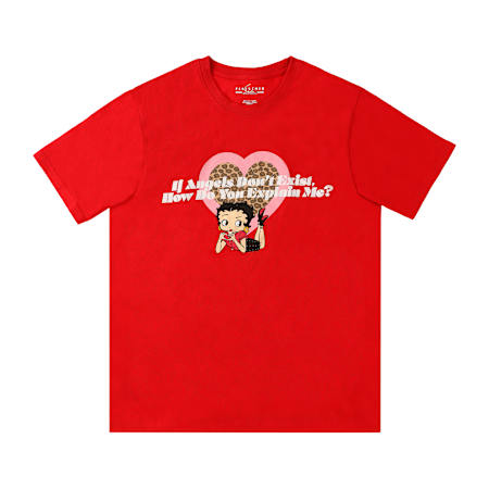 Betty Boop Heart Angel Graphic Tee | Five Below