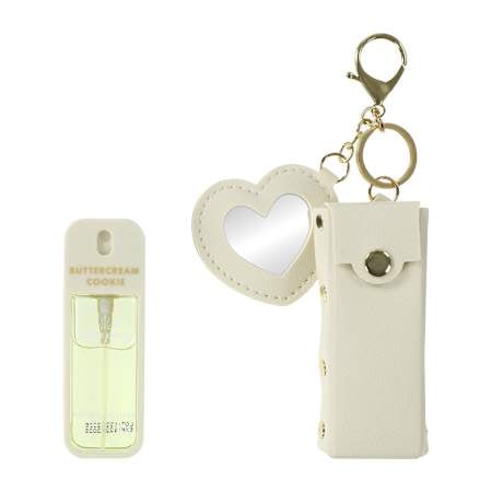 Palm Party Mini Hand Sanitizer With Key Chain Case Set 3-Pack