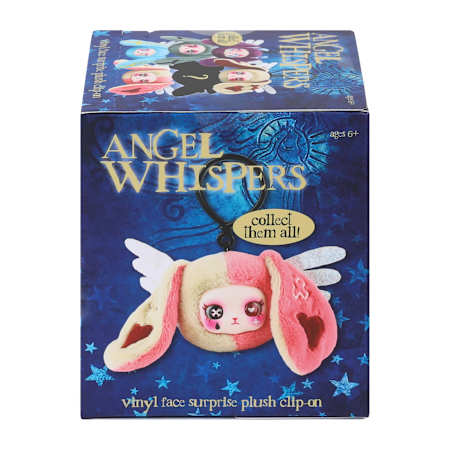 天使の置物 陶器製 Angel Whispers. Angel Whispers Vinyl Face Surprise Plush Clip-On (Styles May Vary