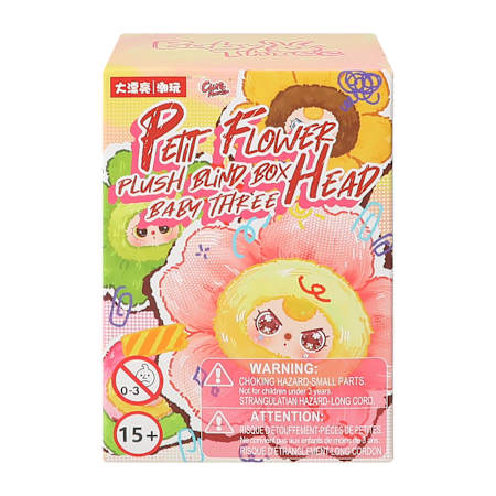 Baby Three Petit Flower Plush Blind Box (Styles May Vary) | Five Below