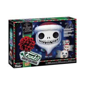 Calendario Dell'Avvento Funko Pop! The Nightmare Before Christmas | Doppia Faccia Halloween E Natale | 3 Dadi Conto Alla Rovescia | Mini Figure In Vinile