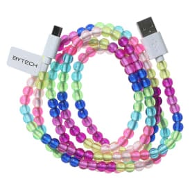 4ft beaded USB Type-C cable | Five Below