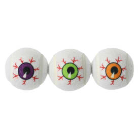 halloween eyeball tennis ball dog toys 3-count | Five Below