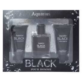 aquarius black pour homme 3-piece set | Five Below