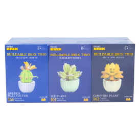 Succulent Buildable Brix Trio 3-Pack | Five Below