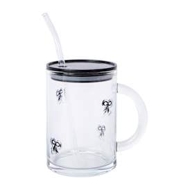 grey and pink stanley cup Stanley 1913 x LoveShackFancy Holiday Quencher® H2.0 FlowState™ Tumble main image 0