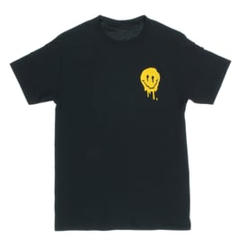 Melting Happy Face Logo Graphic Tee