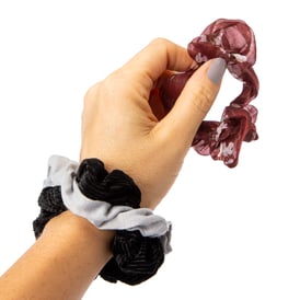 Textured Scrunchies 3-Pack