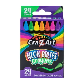 Cra-Z-Art® Neon Brites Crayons 24-Count | Five Below