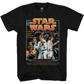 Star Wars Return Of The Jedi Movie Poster Graphic Tee