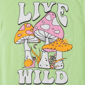 Live Wild’ Mushroom Graphic Tee