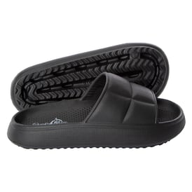 Ladies Quilted Puff Slide Sandals