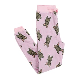 Juniors Plush Lounge Pants - French Bulldog