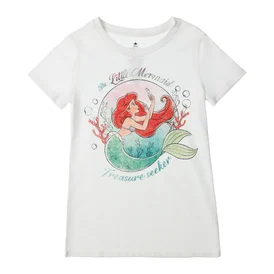 Juniors The Little Mermaid Graphic Tee