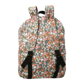 Printed Canvas Backpack 16in