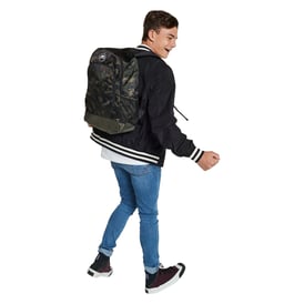 Camo Print Backpack 16in