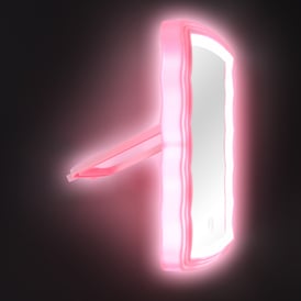 Wavy LED Vanity Mirror (Styles May Vary)