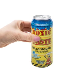 Toxic Waste® Hazardously Satisfying™ Baneful Blue Raspberry Energy