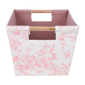 Printed Wood Handle Bin