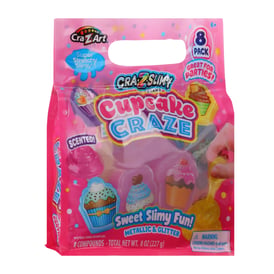 Slimely バーニー & カッティー 各30包 Cra-Z-Art® Cra-Z-Slimy™ Cupcake Craze Slime Set 8-Pack | Five Below