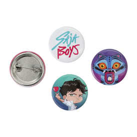 KPop Demon Hunters Buttons 4-Pack