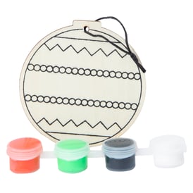 Paint Your Own Wooden Ornament Set
