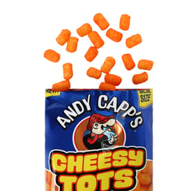 Andy Capp's® Cheesy Tots Puffcorn 3.5oz | Five Below
